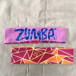 Reversible Zumba headbands and bracelets